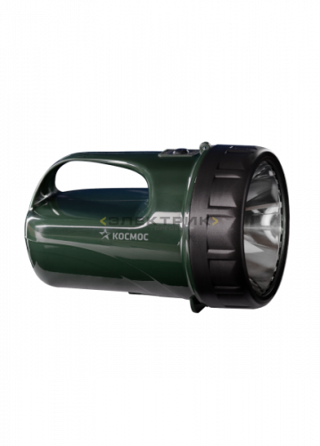 Фонарь-прожектор светодиодный аккумуляторный (6В 4.5А.ч.) ACCU368 LED 3Вт 480Лм 24ч КОСМОС