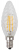 Лампа светодиодная филаментная FL CL C35 5Вт Е14 2700К 515Лм 35х98мм ЭРА