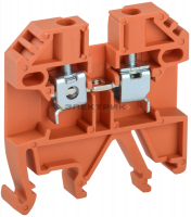 Клемма винтовая КВИ-4кв.мм оранжевая IEK