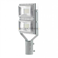 Светодиодный консольный светильник 150Вт 6000-6500К 15000Лм 406х210х68мм IP66 GLANZEN