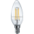 Лампа светодиодная филаментная FL CL С35 6Вт Е14 2700К 650Лм 35х98мм Navigator