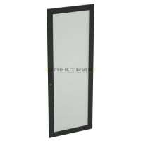 Дверь с ударопрочным стеклом для шкафов CQE 1200х800мм RAL9005 DKC