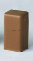 Заглушка для кабель-канала LM 25х17мм коричневый (уп.4шт) In-liner DKC