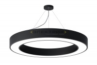 Светильник светодиодный подвесной черный Geometria Ring SPO-134-B-40K-056 56Вт 4000К 4200Лм 800х800х