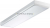 Светильник люминесцентный OPL/S 2x36 HF накладной опаловый ЭПРА IP20 Световые Технологии