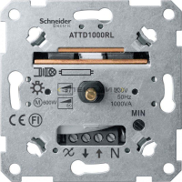 Механизм светорегулятора поворотный с индикатором нагрузки 1000ВА Merten Schneider Electric