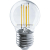 Лампа светодиодная филаментная FL CL G45 10Вт Е27 4000К 1000Лм 45х78мм ОНЛАЙТ