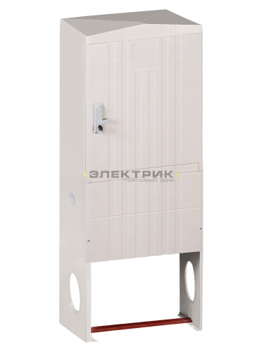 Шкаф с цоколем полиэстер ШЭ-01 GRP IK10 от -50 до +70°С 600х1770х320мм IP54 TDM