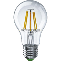 Лампа светодиодная филаментная FL CL А60 9Вт Е27 4000К 900Лм 60х105мм ОНЛАЙТ
