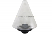 Светильник НТУ 05-100-311 Конус прозрачный ПММА основание 145 100Вт Е27 250х360мм IP54 TDM