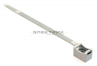 Хомут кабельный ХМ-101 7х165мм полиамид серый со стяжкой 16-32мм DEKraft
