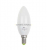 Лампа светодиодная PLED-ECO FR С37 5Вт Е27 3000К 400Лм 37х99мм JazzWay