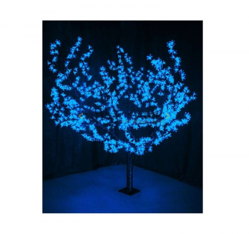 Дерево светодиодный Сакура синий 150см 864LED 110Вт 24В IP54 Neon-Night