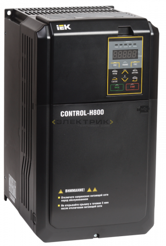 Преобразователь частоты CONTROL-H800 380В, 3Ф 30-37кВт IEK