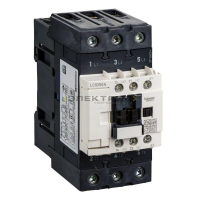 Контактор LC1D 3Р 50А 1НО+1НЗ 220В АС 50/60Гц зажим EverLink TeSys D Schneider Electric