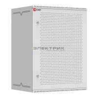 Шкаф телекоммуникационный Astra A 15U 600х450мм настенный сварной дверь перфорированная PROxima EKF