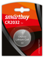 Литиевый элемент питания CR2032 Smartbuy
