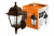 Светильник садово-парковый НБУ 04-60-001 четырехгранник настенный пластик медь 60Вт Е27 190х220х350м