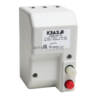 Выключатель автоматический АП50Б-1М2ТД 6,3А 0,8кА 3.5Iн У3 400В AC/220В DC НР=110В AC доп. контакты 