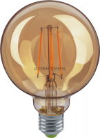 Лампа светодиодная филаментная золото FL CL G95 8Вт Е27 2700K 810Лм 95х140мм Navigator