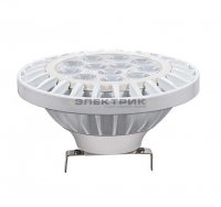 Лампа светодиодная PLED-AR111 CL AR111 12Вт G53 3000К 960Лм 111х68мм JazzWay