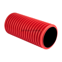 Труба гофрированная ПНД d160мм двустенная с зондом красная (уп.50м) PROxima EKF