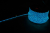 Дюралайт светодиодный трехжильный синий-белый LED-F3W 11х17мм 72LED/м 2,88Вт/м 220В IP65 FERON