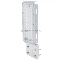 Светодиодный уличный консольный светильник 50Вт 6000-6500К 4000Лм 225х126х28мм IP65 GLANZEN