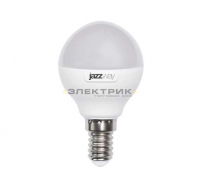 Лампа светодиодная PLED-SP FR G45 9Вт Е14 3000K 820Лм 45х78мм JazzWay