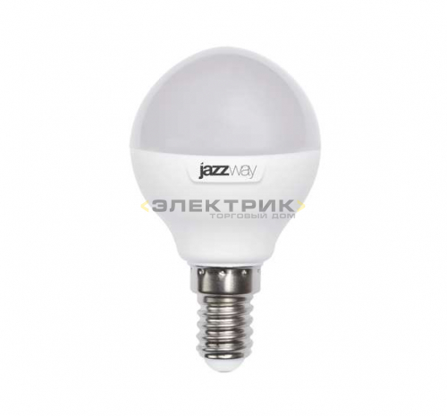 Лампа светодиодная PLED-SP FR G45 9Вт Е14 3000K 820Лм 45х78мм JazzWay