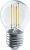 Лампа светодиодная филаментная FL CL G45 6Вт Е27 4000К 660Лм 45х78мм Navigator