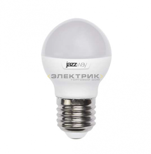 Лампа светодиодная PLED-SP FR G45 7Вт Е27 3000K 560Лм 45х79мм JazzWay