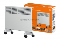 Конвектор электрический ЭК-1500 1500Вт регулировка мощности 750/1500Вт термостат TDM