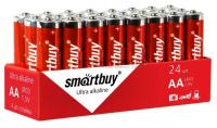 Батарейка алкалиновая LR6/4S (коробка 24шт, цена за1шт) Smartbuy