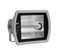 Прожектор металлогалогенный ГО02-150-01 150Вт цоколь Rx7s серый симметричный IP65 IEK