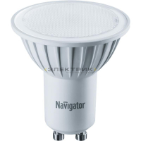 Лампа светодиодная диммируемая FR PAR16 7Вт GU10 3000К 525Лм 50х59мм Navigator