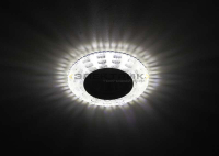 Светильник декоративный прозрачный DK LD8 SL/WH c белой светодиодной подсветкой 50Вт GU5.3 IP20 ЭРА