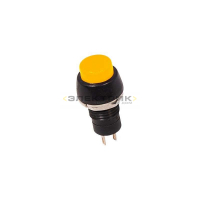 Выключатель-кнопка 250В 1А (2с) желтая Micro REXANT