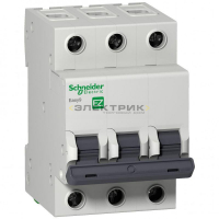 Выключатель автоматический Easy9 3P 25А 6кА хар-ка C Schneider Electric