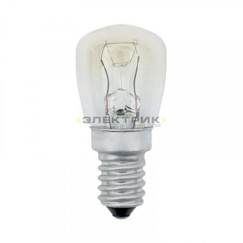 Лампа накаливания для холодильников CL Т25 15Вт Е14 22х55мм Uniel