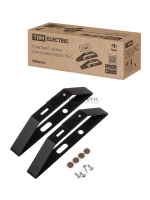 Комплект ножек для конвекторов ЭК-С в черном цвете TDM
