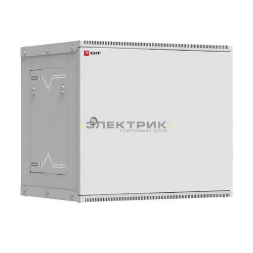 Шкаф телекоммуникационный Astra A 9U 600х450мм настенный разборный дверь металл PROxima EKF