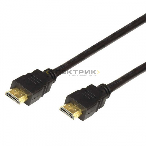 Шнур HDMI-HDMI с фильтрами 10м GOLD REXANT