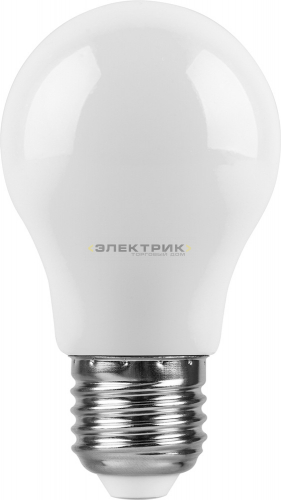 Лампа светодиодная белая LB-375 FR А50 3Вт Е27 6400К 240Лм 50х91мм FERON