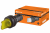 Переключатель на 2 положения с фиксацией SB7-CK2565-220V LED короткая ручка d22мм 1з+1р желтый (крат
