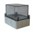 Коробка ПК высокая прозрачная крышка серая 150х110х73мм IP65 HEGEL