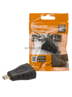 Переходник "АВП 1" штекер micro HDMI - гнездо HDMI позолоченные контакты TDM