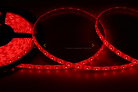 Лента светодиодная красная 4.8Вт/м 12В 60LED/м SMD3528 IP65 (уп.5м) Neon-Night