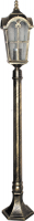 Светильник садово-парковый столб четырехгранный черное золото "Кастелло" PL107 60Вт Е27 150х1120мм I