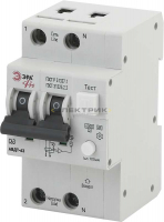 Автоматический выключатель дифференциального тока АВДТ 63 1P+N 63А 100мА тип A 6кА хар-ка С Pro NO-9